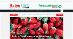 Desktop Screenshot of haberturk.ro