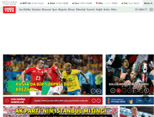 Tablet Screenshot of haberturk.com